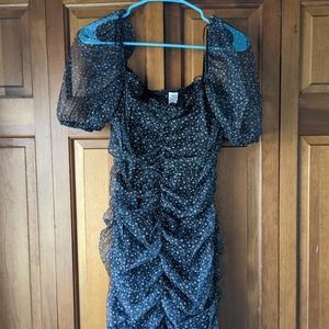 Ruffled floral dress